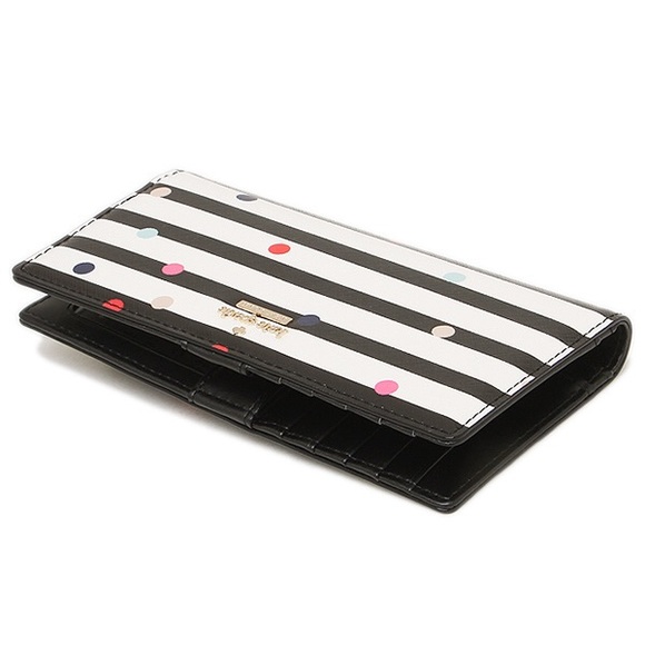 Kate Spade Cameron Street Confetti Dot Lacy Wallet - Picture 2 of 8